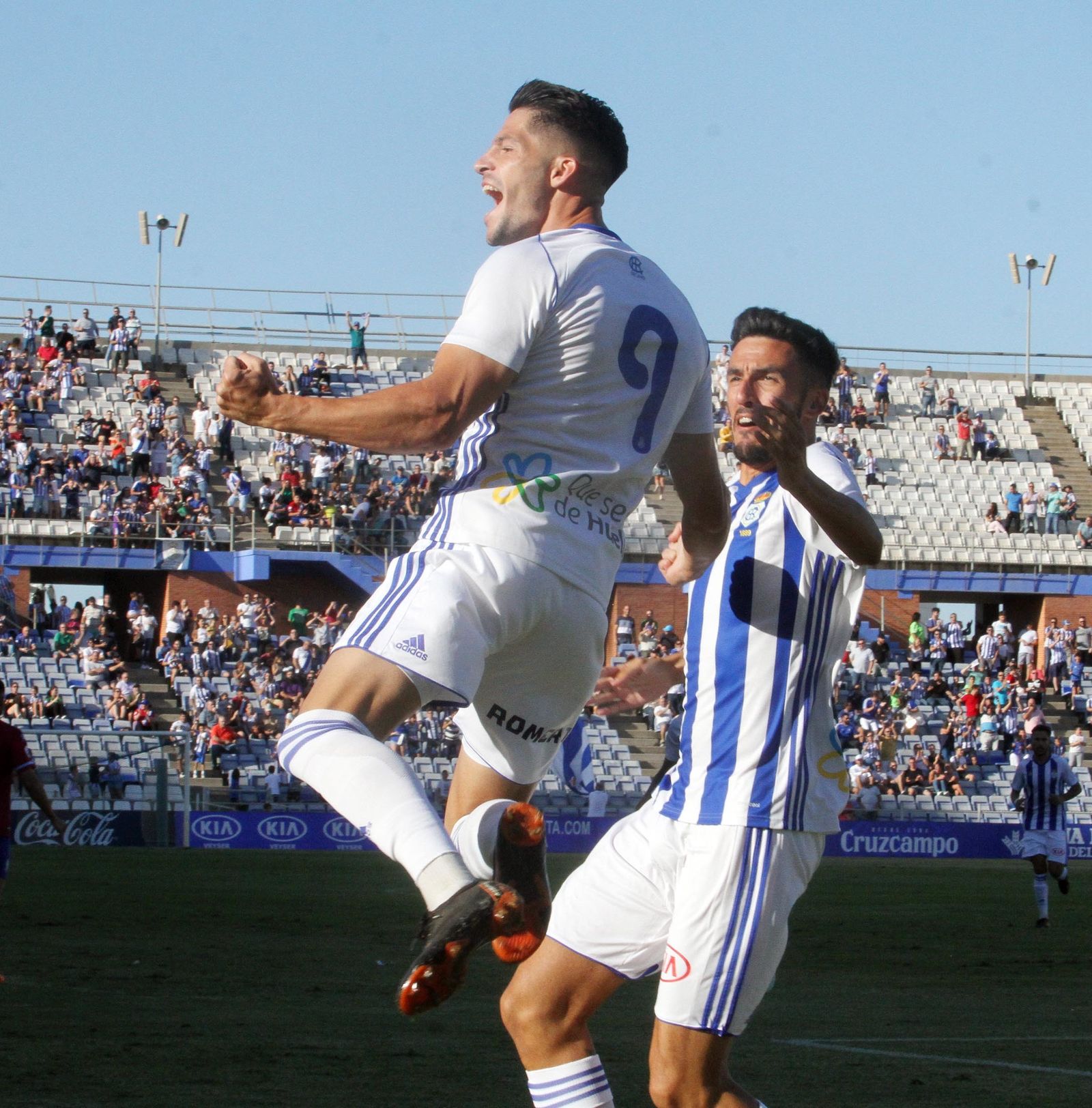 Imágenes del Recreativo de Huelva-Jumilla