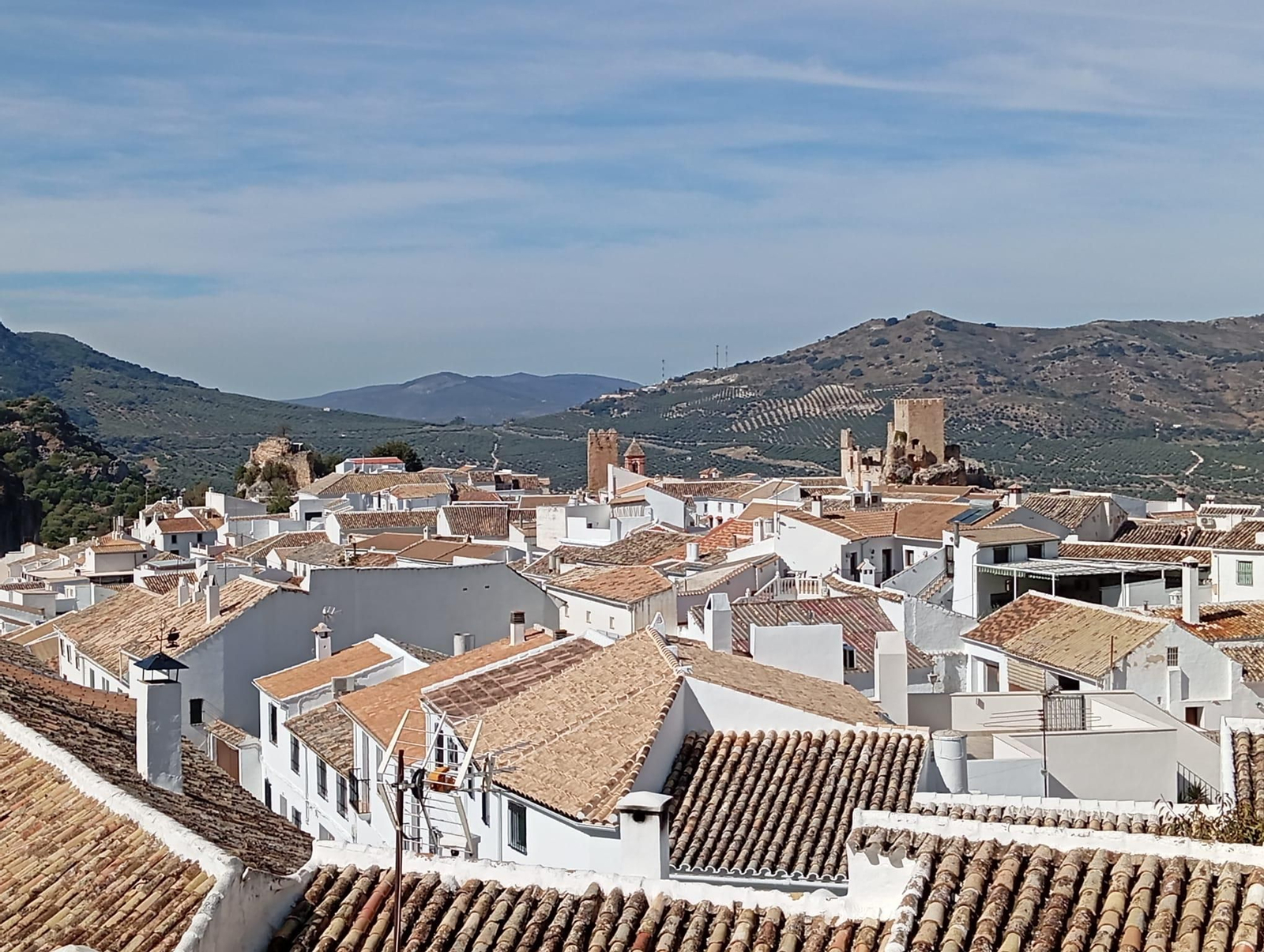 Panorámica de Zuheros.
