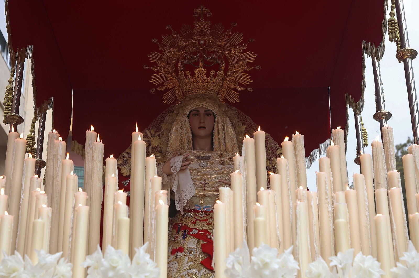 Fotos del Domingo de Ramos en Algeciras: La Borriquita y Oración en el Huerto