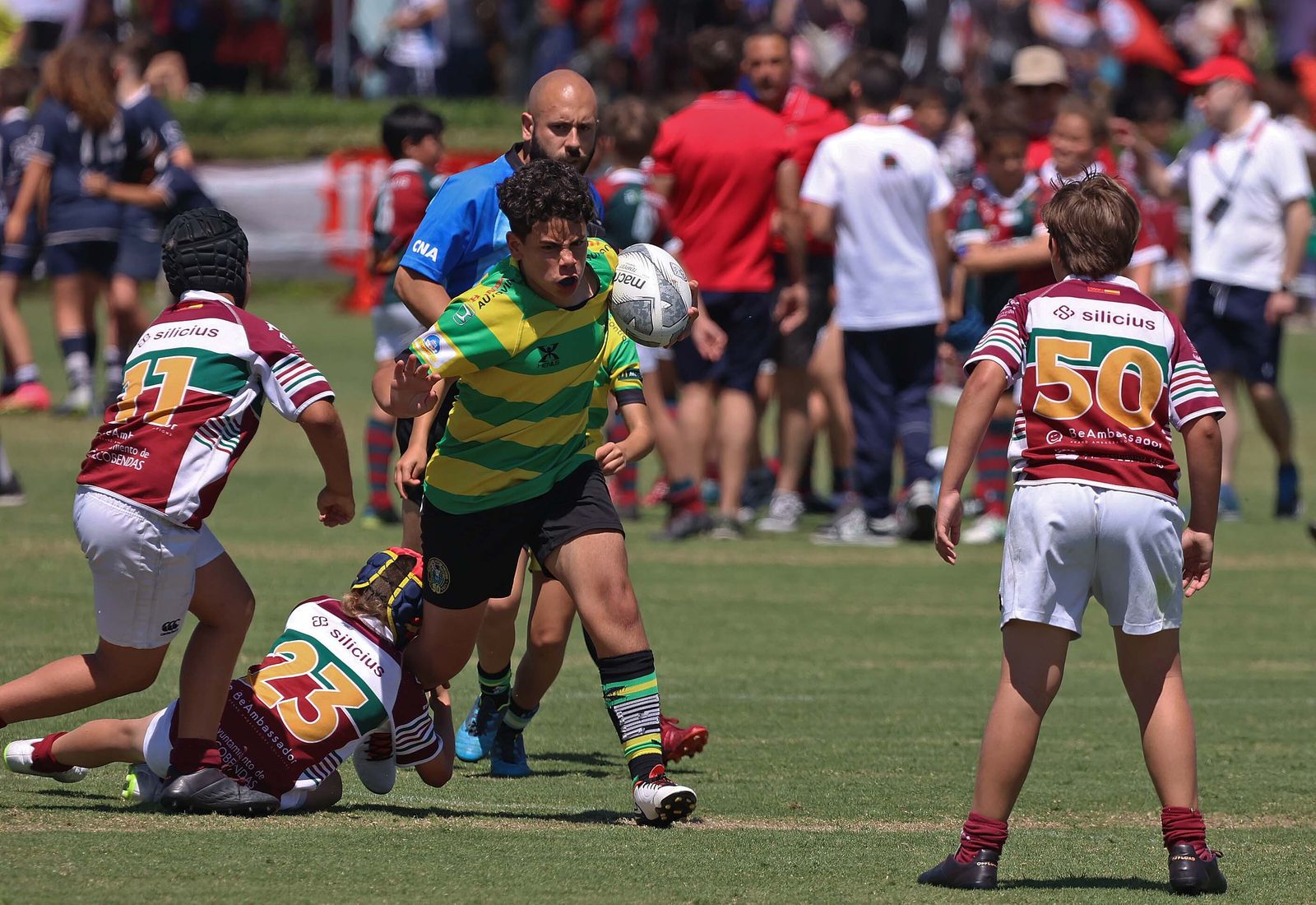 Las fotos de la primera jornada del Torneo Nacional M12 de rugby en San Roque