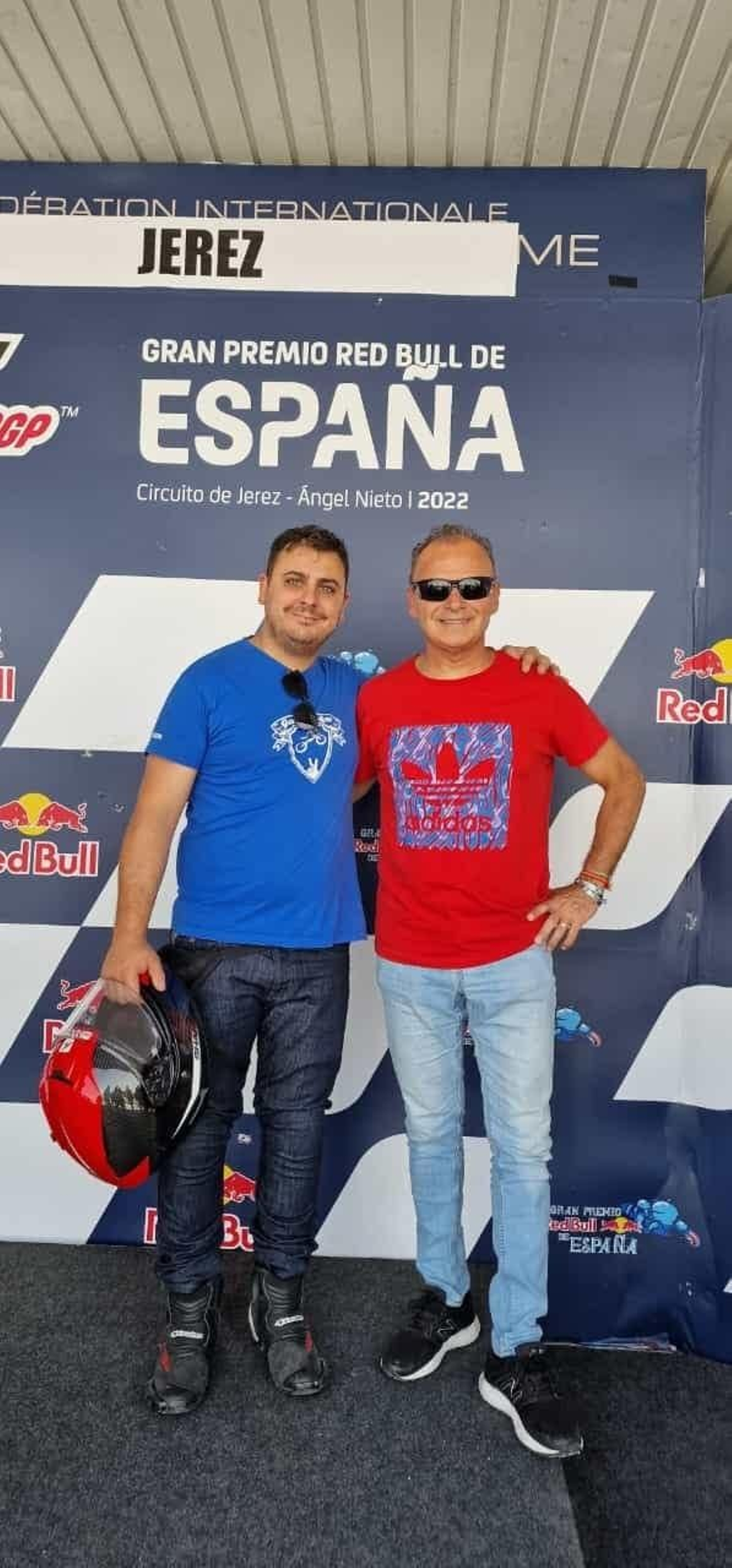 Personas ciegas, en moto por Jerez y el Circuito con Los Viñis