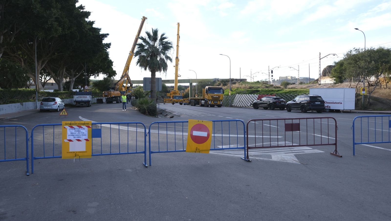 El acueducto de Huércal de Almería ya es historia, en fotos