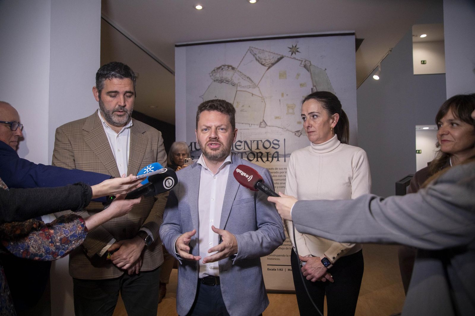 Presentación de la maqueta de la Alcazaba de Almería, en imágenes