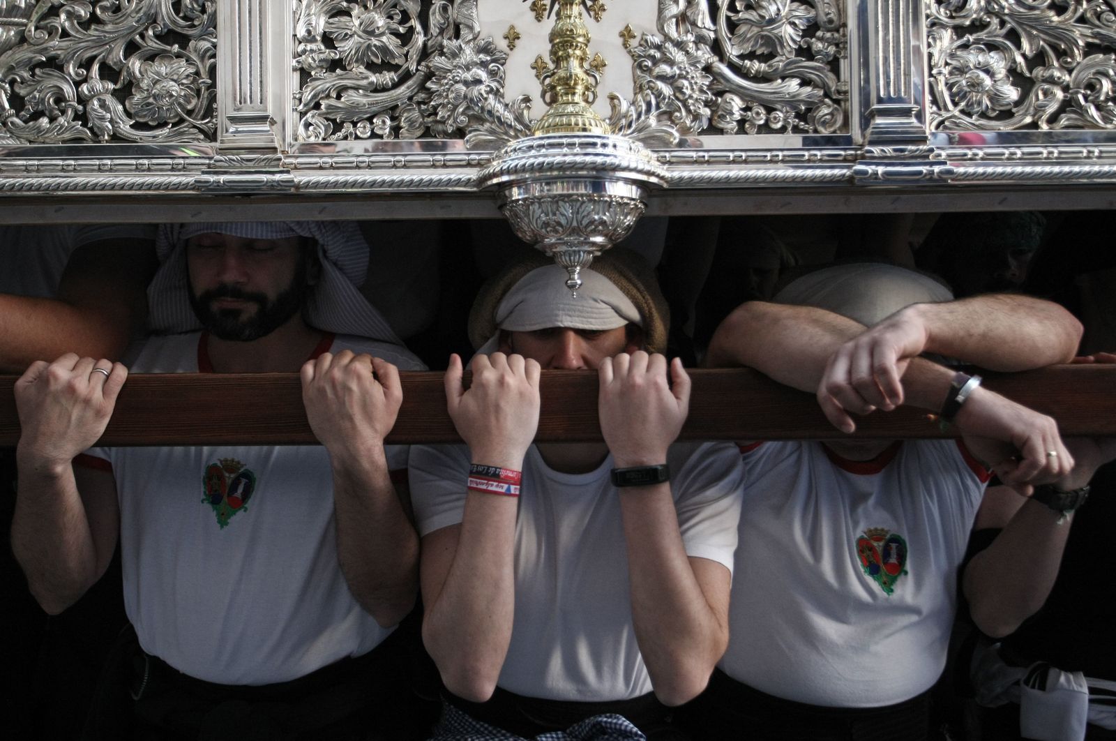 Imágenes del Lunes Santo en la comarca
