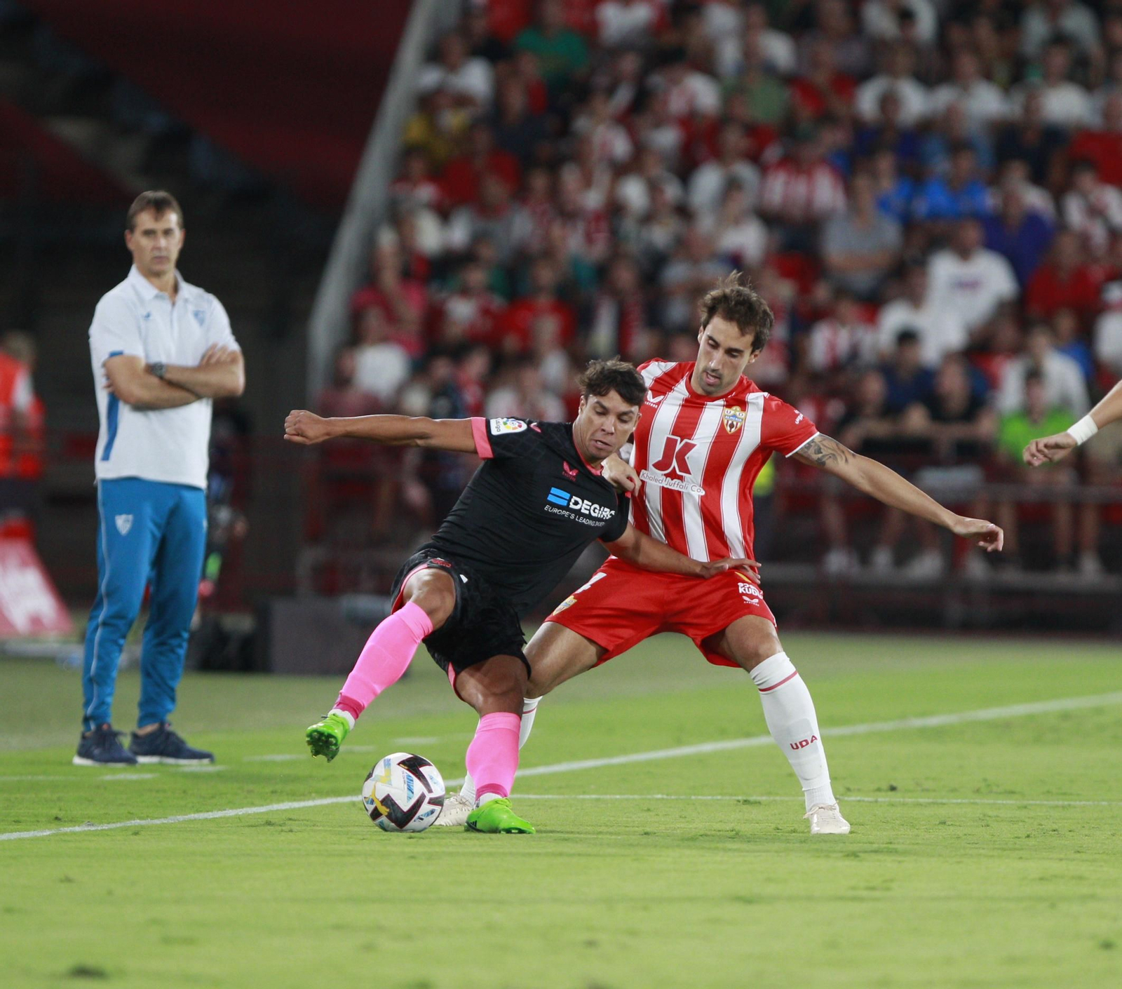Imágenes del partido U.D. Almería-Sevilla F.C.