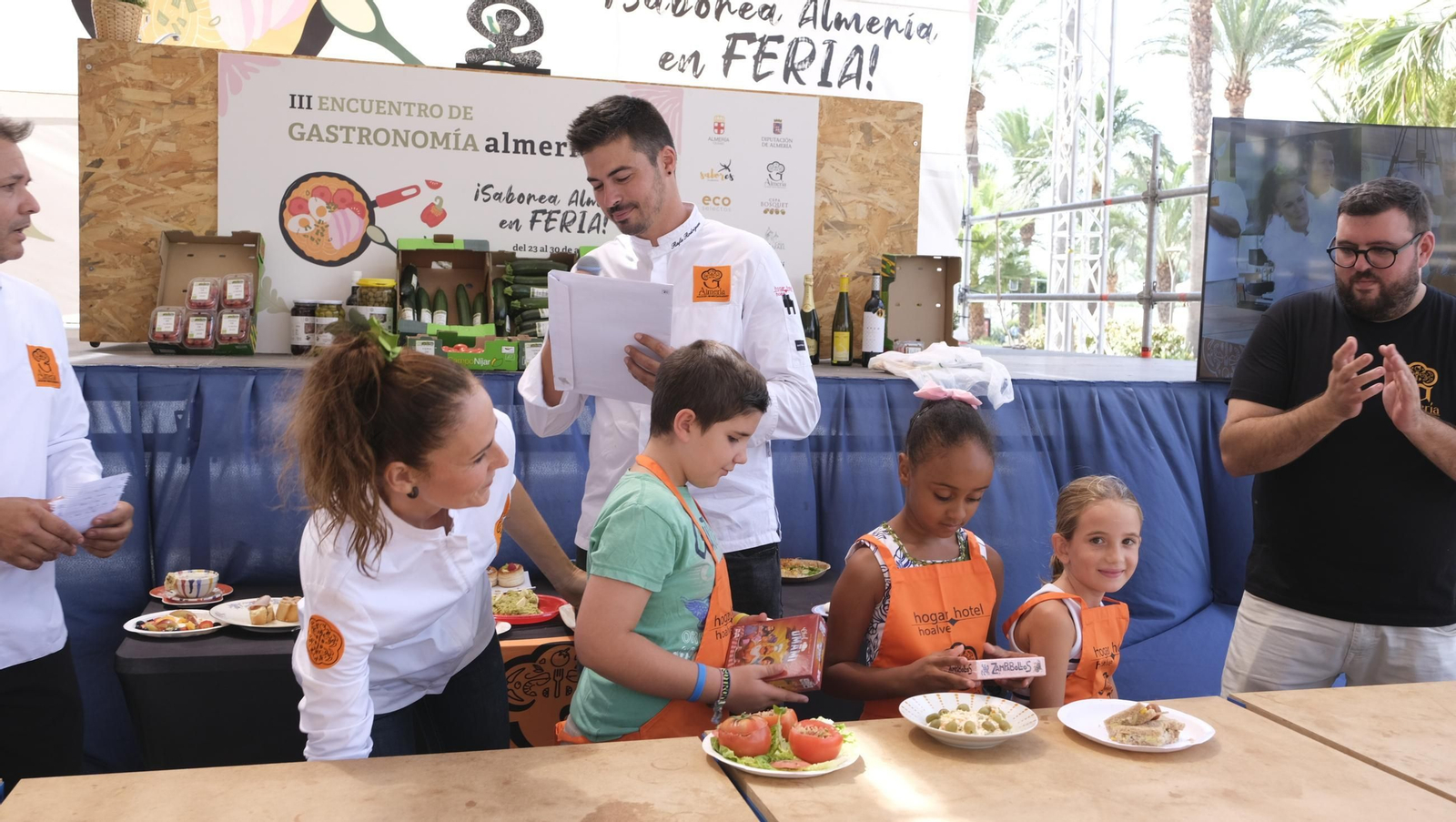El concurso de gastronomía infantil de la Feria de Almería 2025, en imágenes