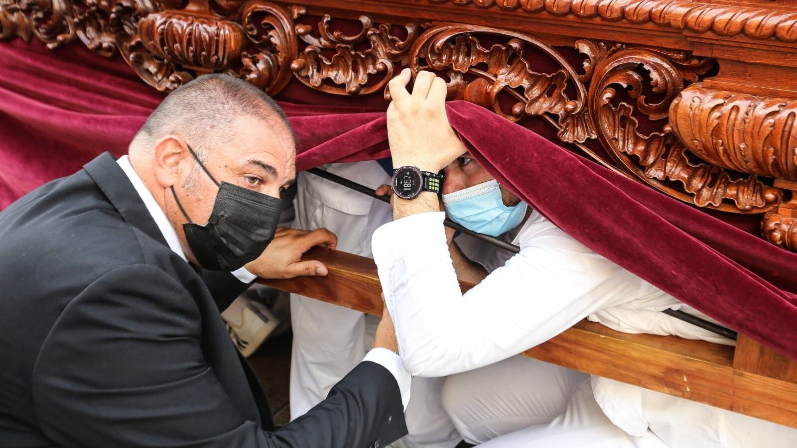 Imágenes de la procesión de la Virgen de las Mercedes en San Fernando