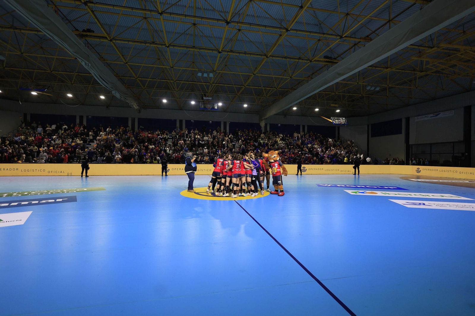 Las fotos del España-Austria del preeuropeo femenino de balonmano, en Algeciras