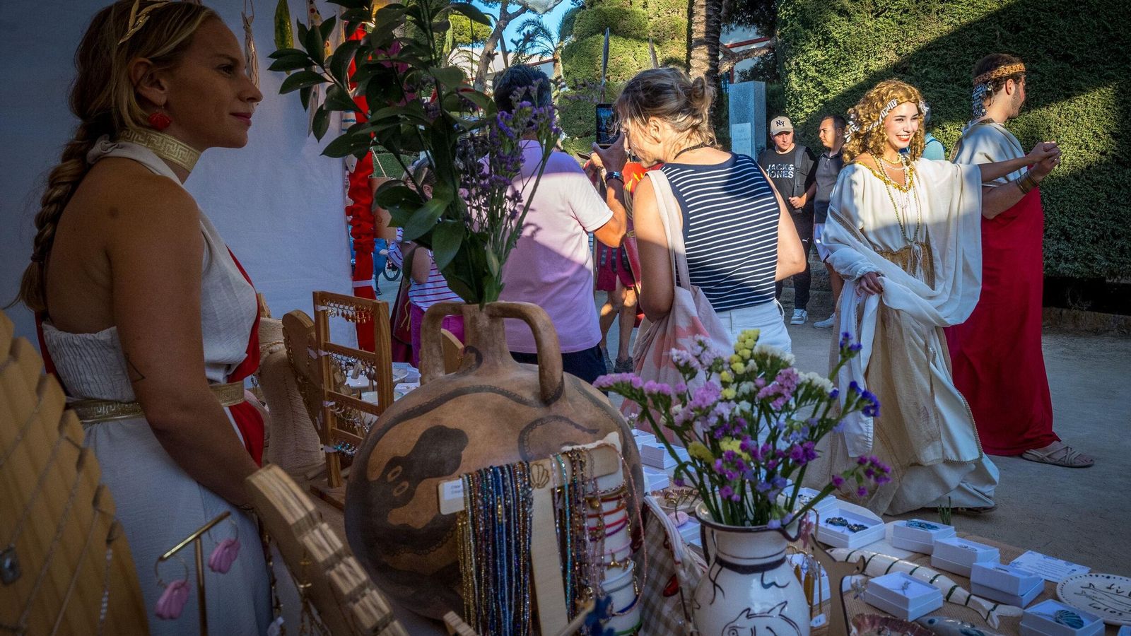 Uno de los puestos que se pueden encontrar en el Parque Genovés.