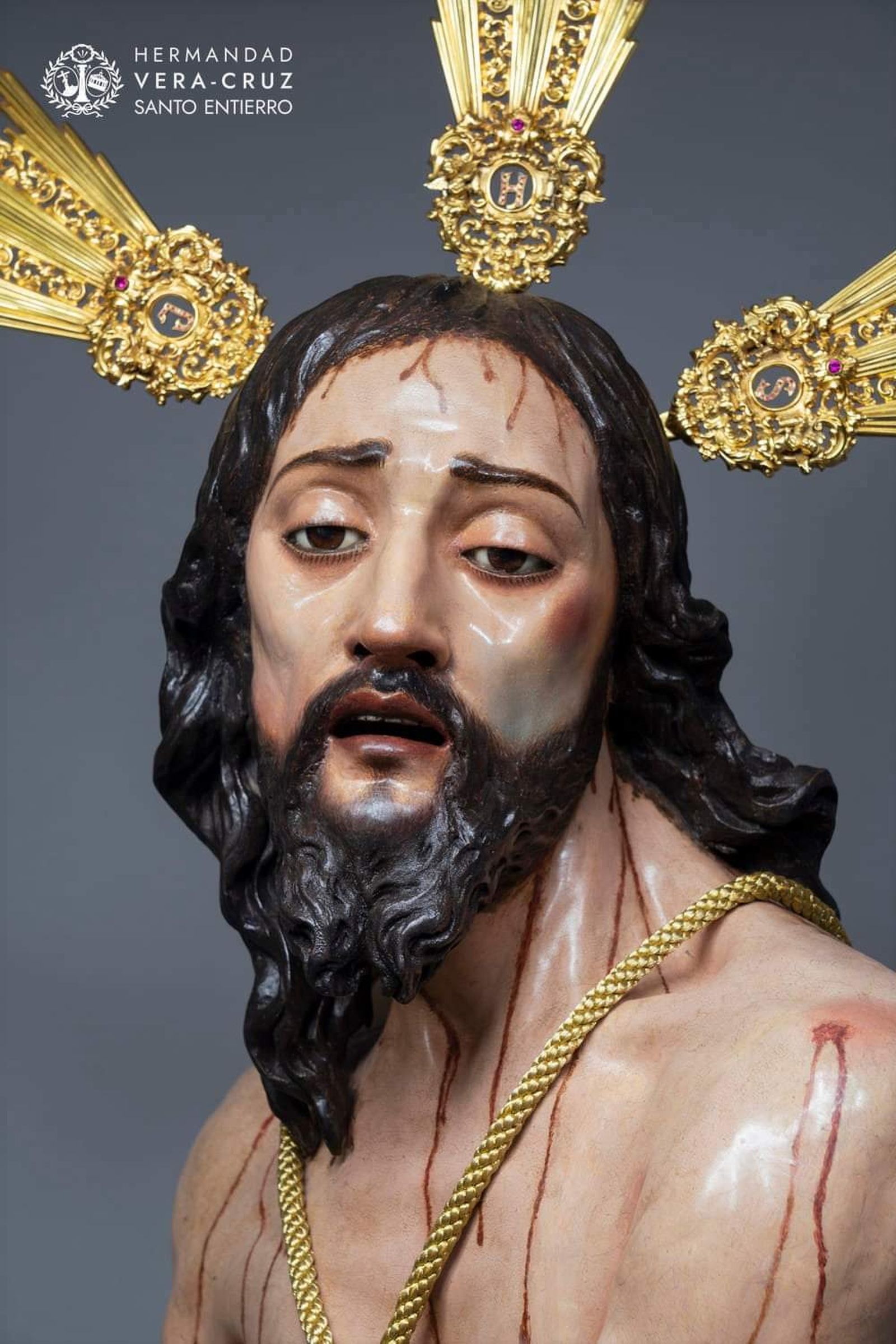 El Señor Atado a la Columna tras su restauración