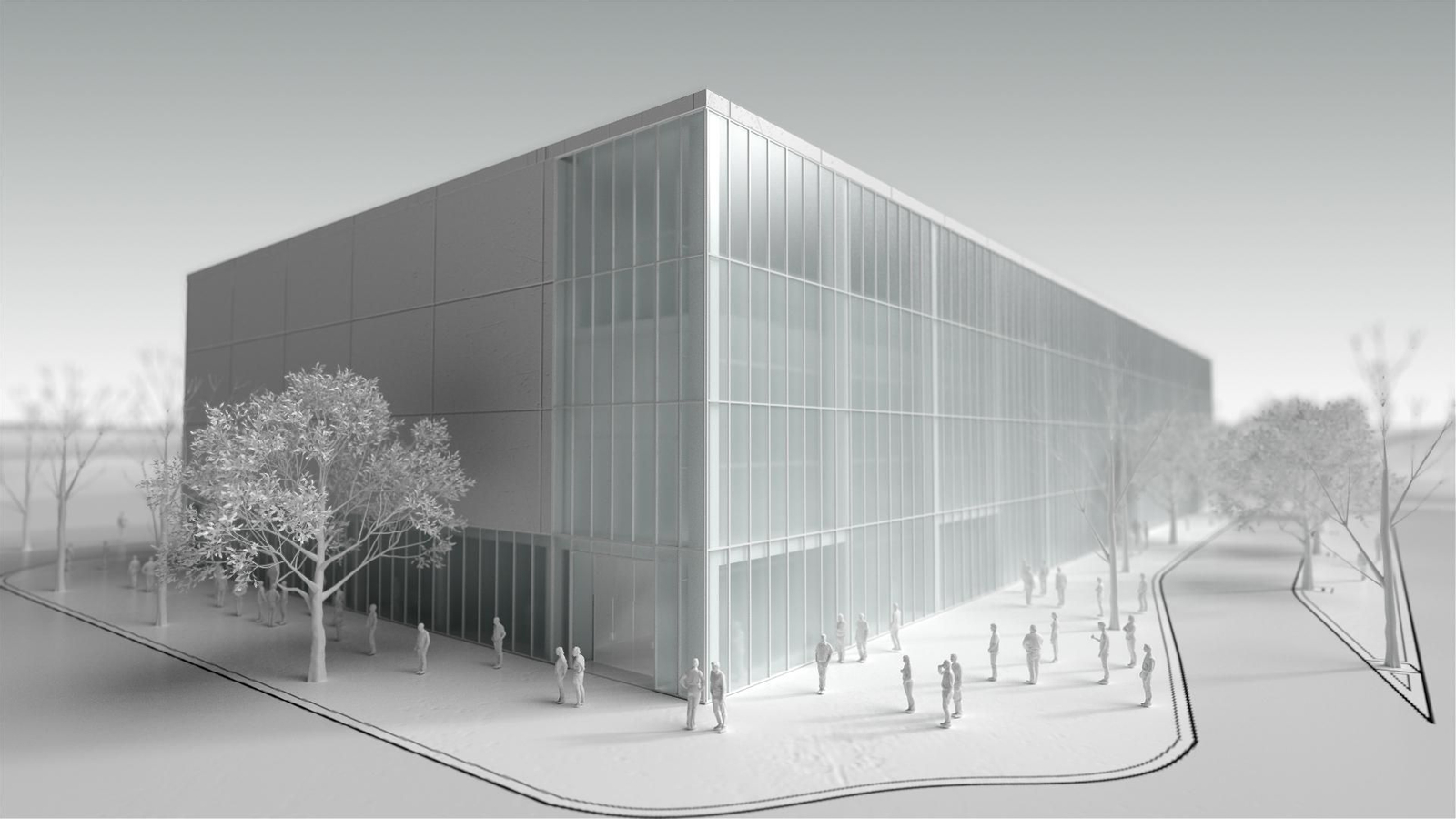 Esquina noreste del Centro de Gimnasia, diseño del arquitecto Jesús Salvador Rodríguez