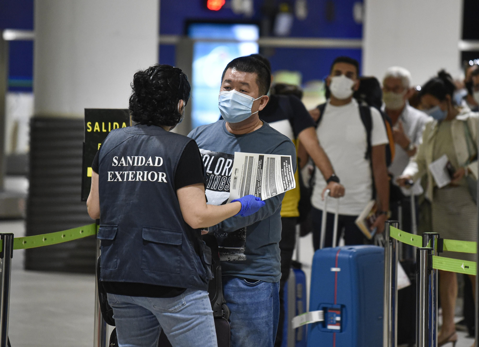 Llega a  Sevilla del primer vuelo con turistas desde el cierre de fronteras