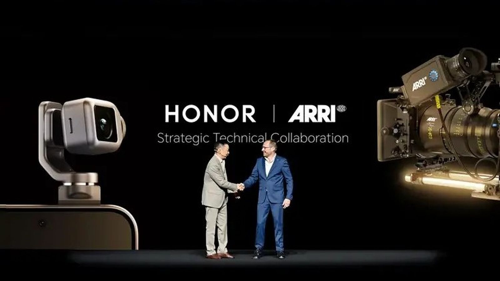 Honor y Arri colaboran para integrar tecnología de cámara cinematográfica en el Robot Phone