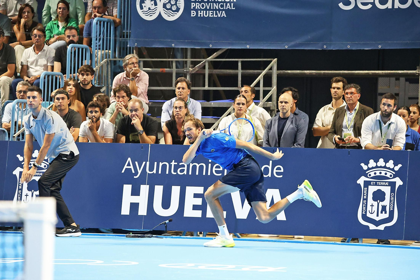 Imágenes de la final masculina de la Copa del Rey de tenis entre Daniil Medvedev y Alejandro Davidovich
