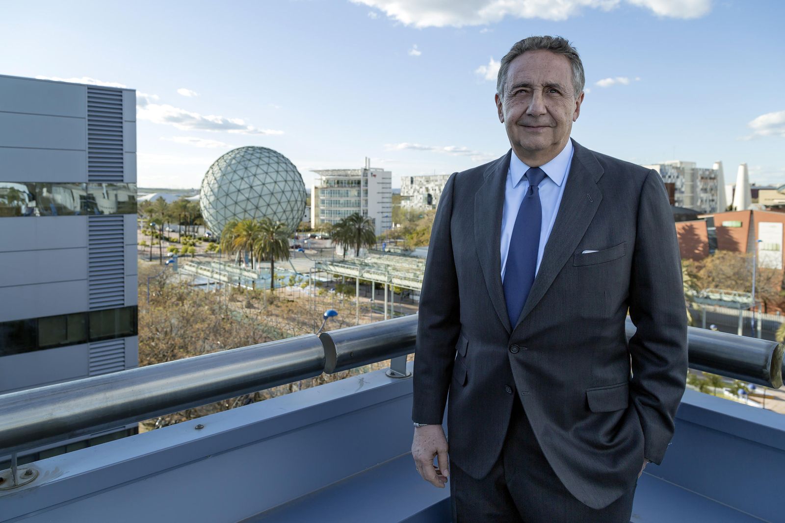 El presidente de Ayesa, José Luis Manzanares.