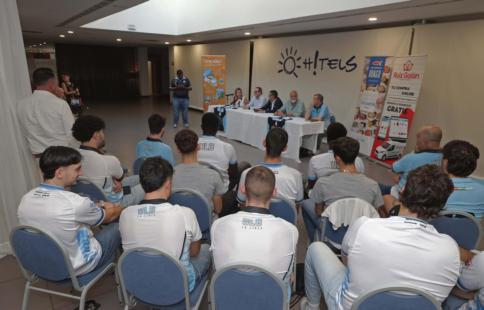 Fotos de la presentación de la ULB 2024 -25 en La Línea