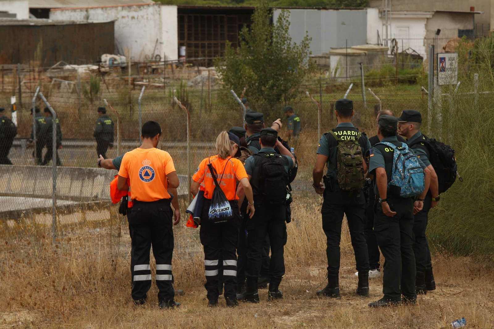 Imágenes de la búsqueda del hombre desaparecido en La Antilla Imágenes de la búsqueda del hombre desaparecido en La Antilla