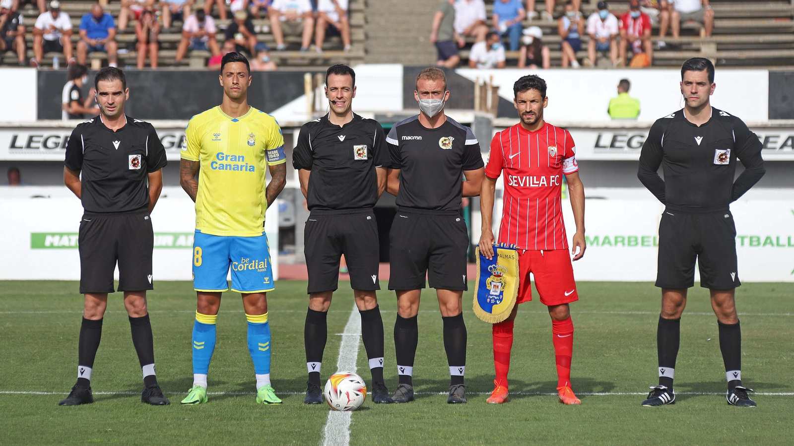 Las mejores fotos del Sevilla - Las Palmas en La Línea