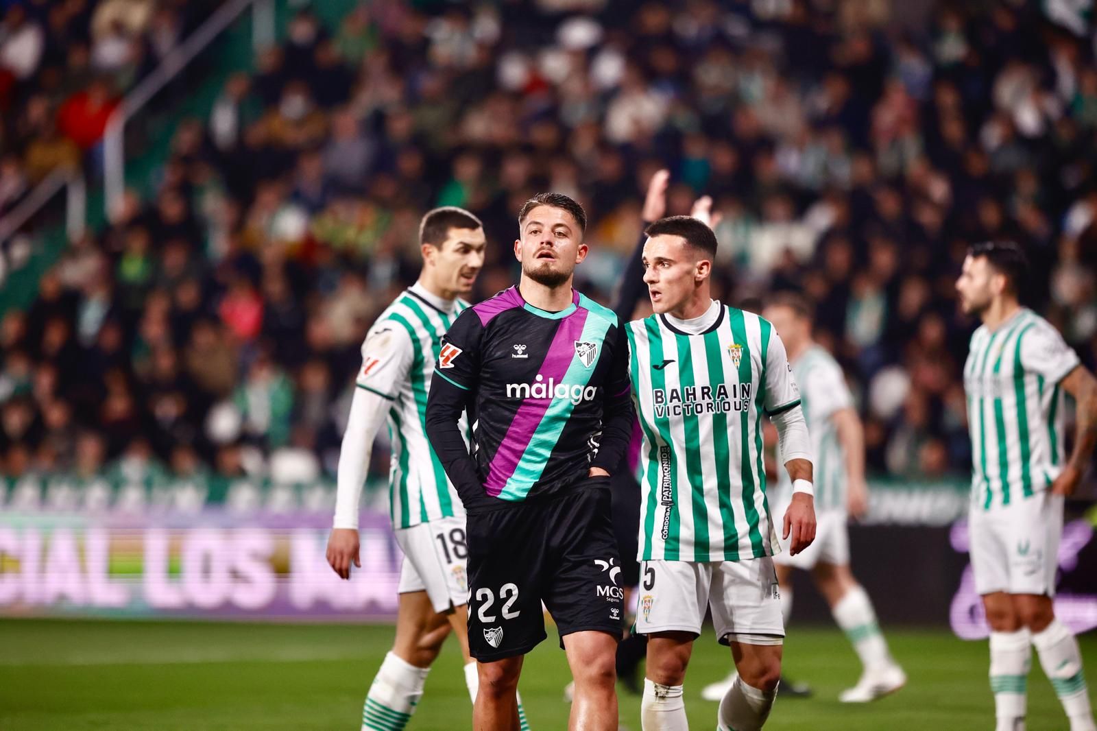 El Córdoba-Málaga CF, en fotos