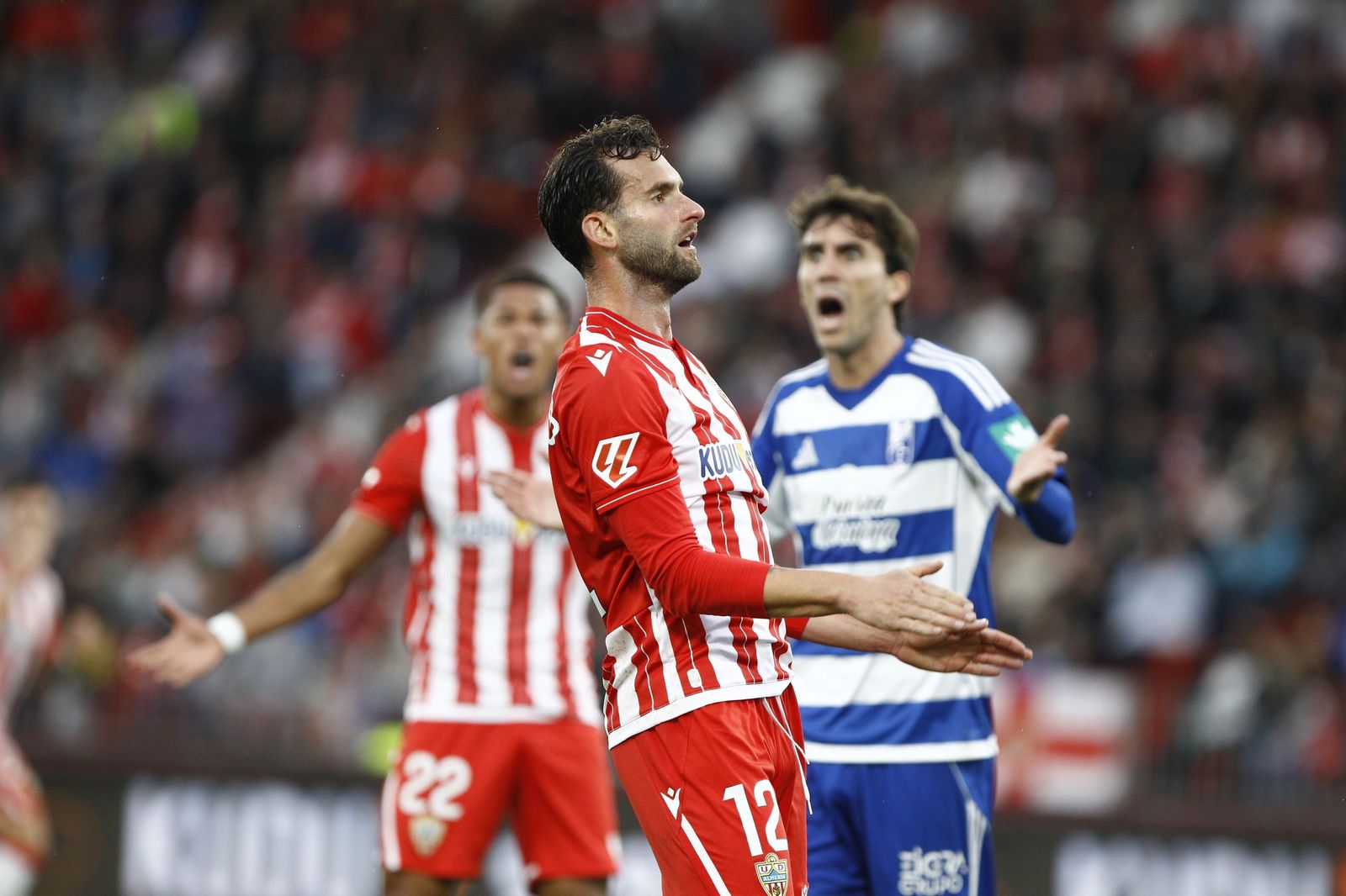 Las fotos del partido U.D. Almería-Granada C.F.