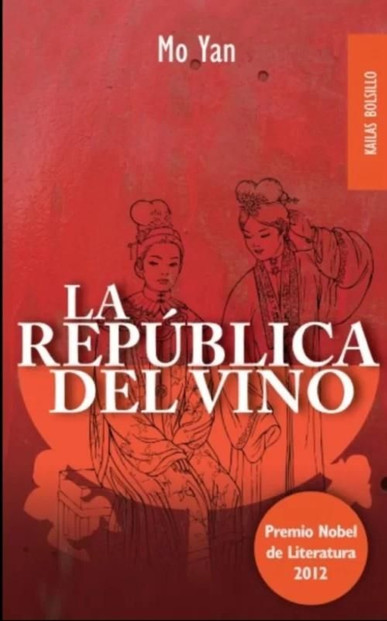 Portada de la edición en español de 'La República del vino', 2010.