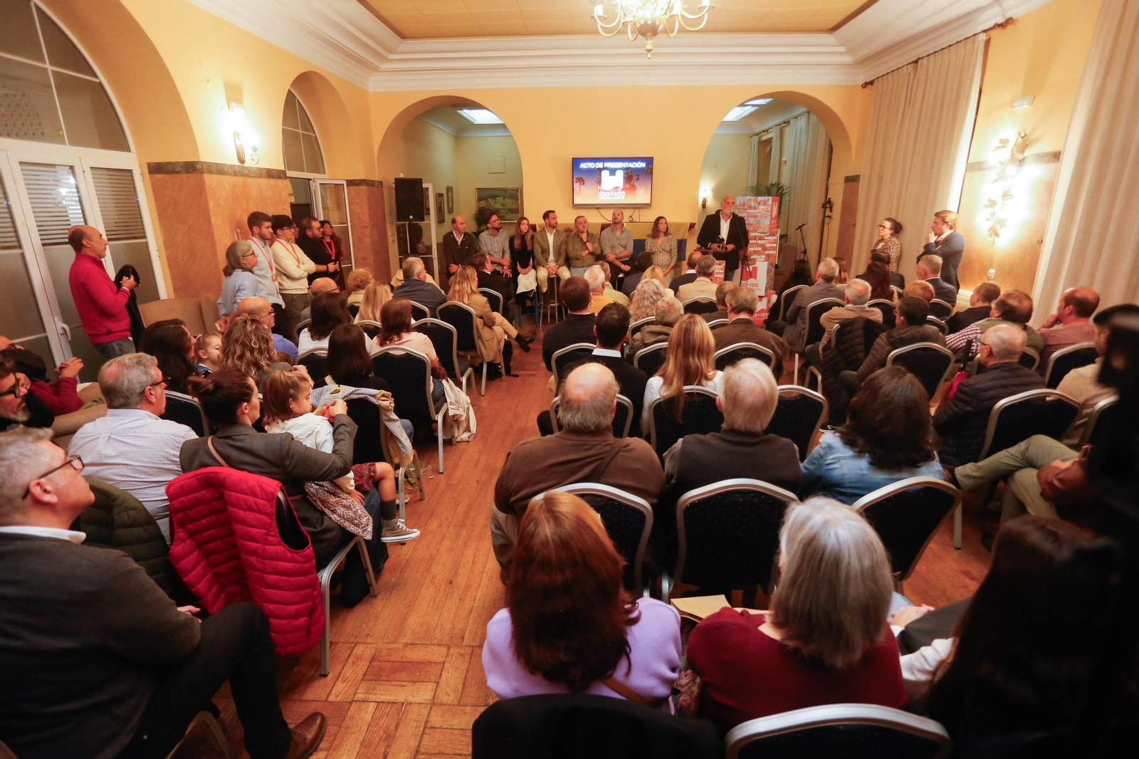 Las fotos de la presentación de 100x100 Unidos por Algeciras en el hotel Reina Cristina