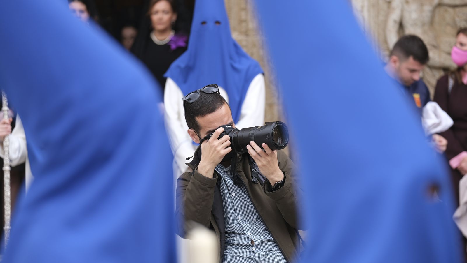 Procesión de Prendimiento en Almería, en imágenes
