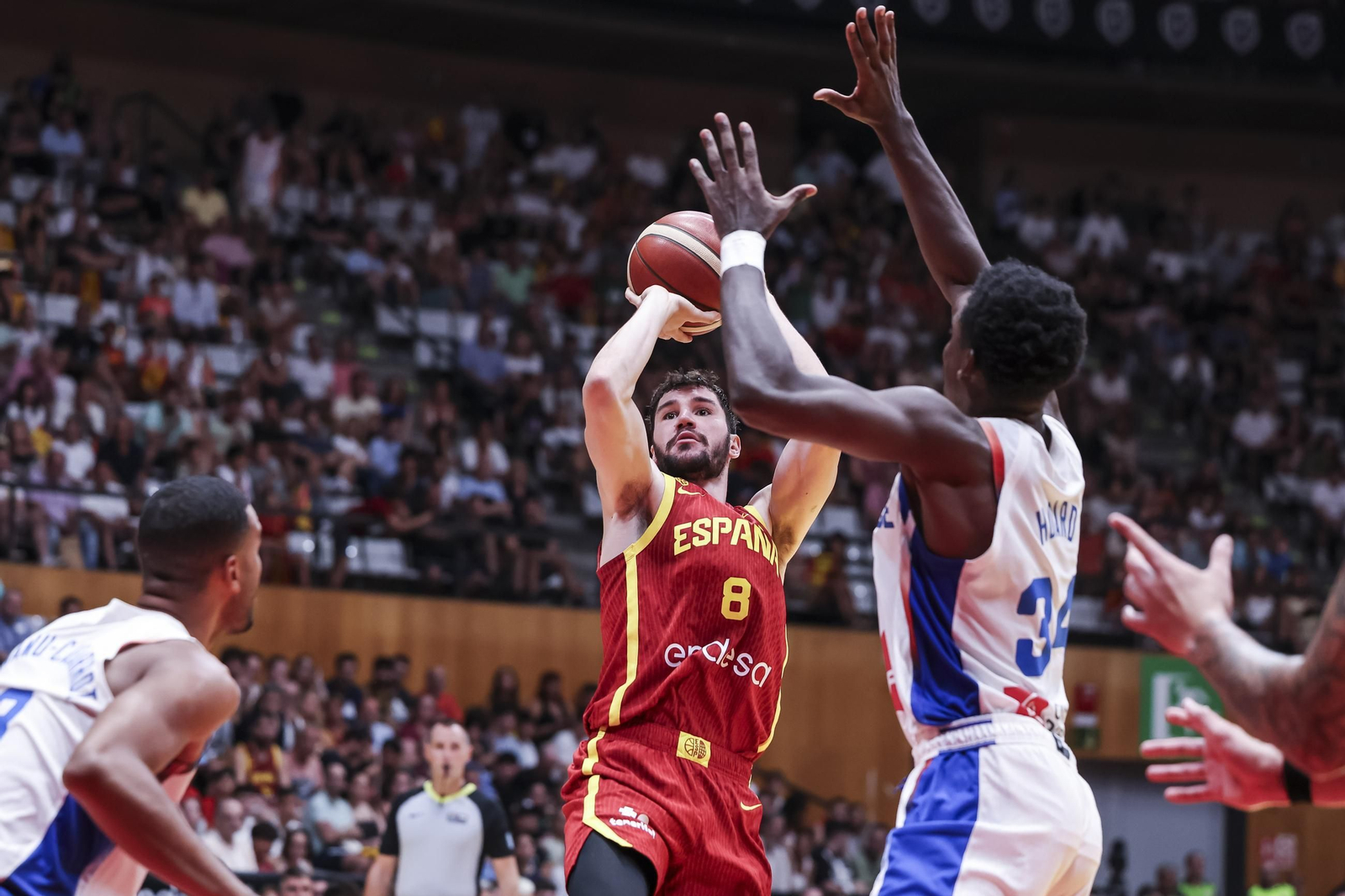 Las fotos del España - Francia de baloncesto
