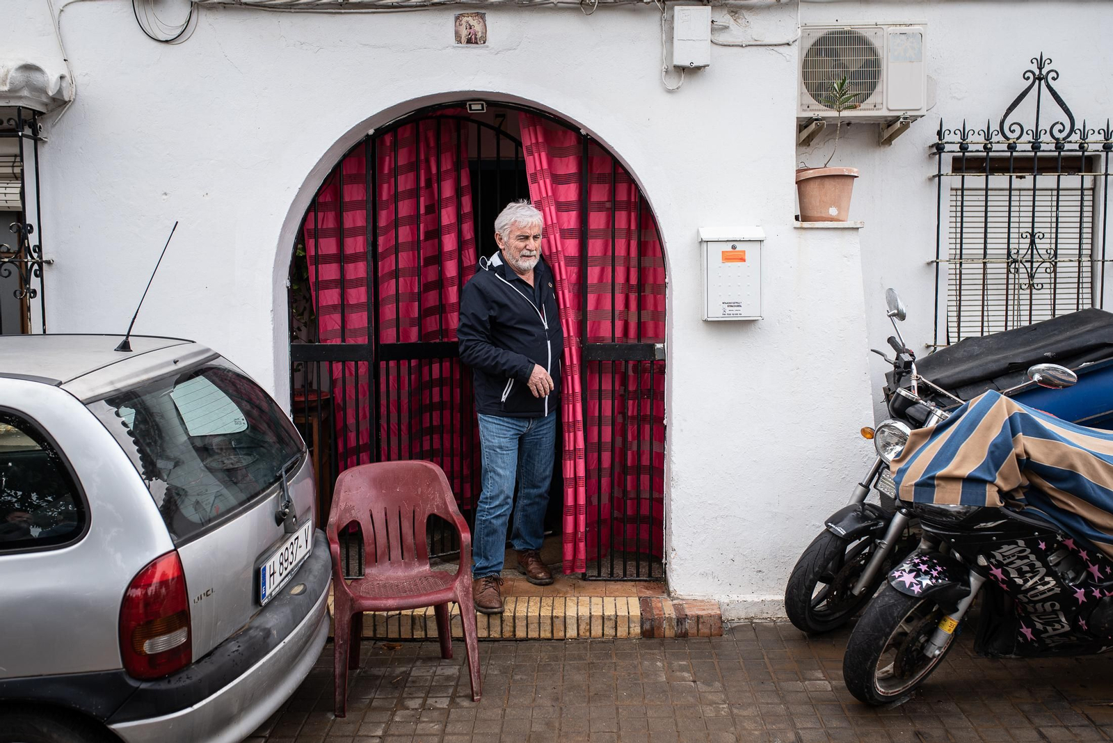 Imágenes de la desaparición y búsqueda de un abuelo y su nieto en Manzanilla