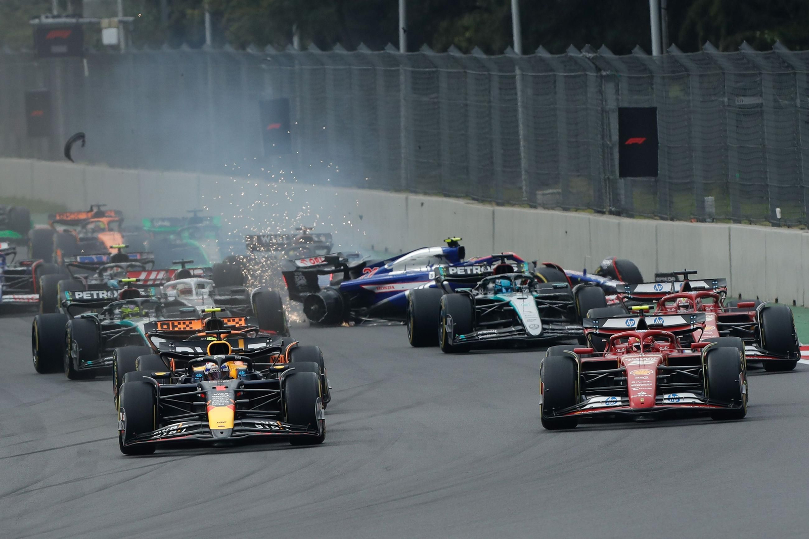 Las fotos del triunfo de Carlos Sainz en México