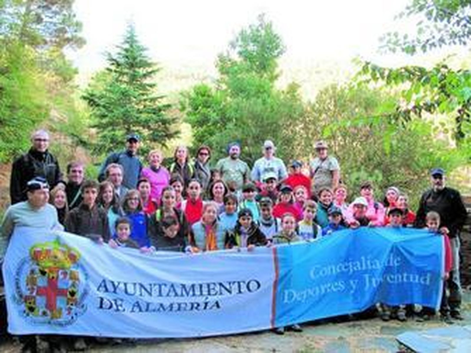 Montañismo juvenil en Ubeire