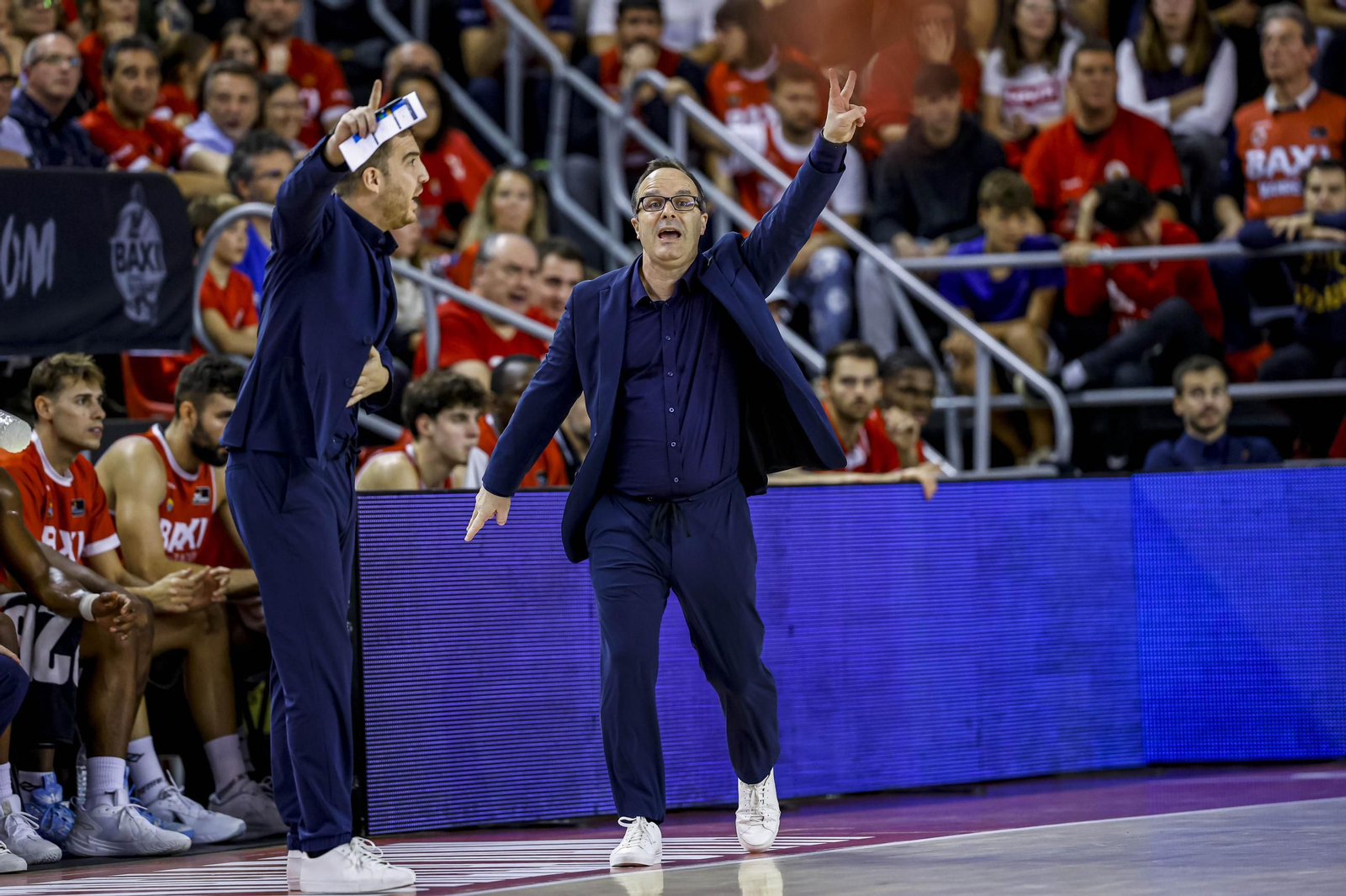 El Baxi Manresa-Unicaja, en fotos