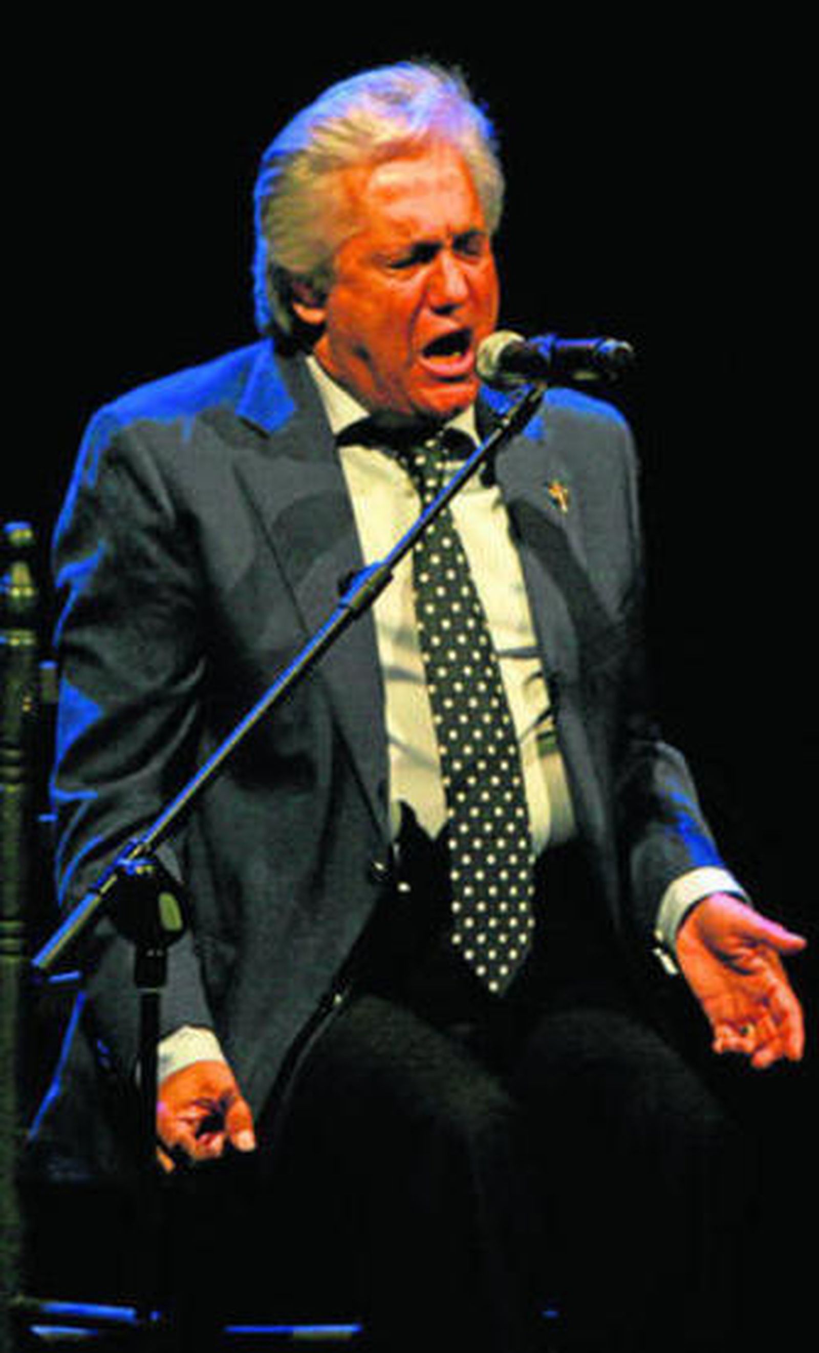 Chiquetete, durante una de sus actuaciones.