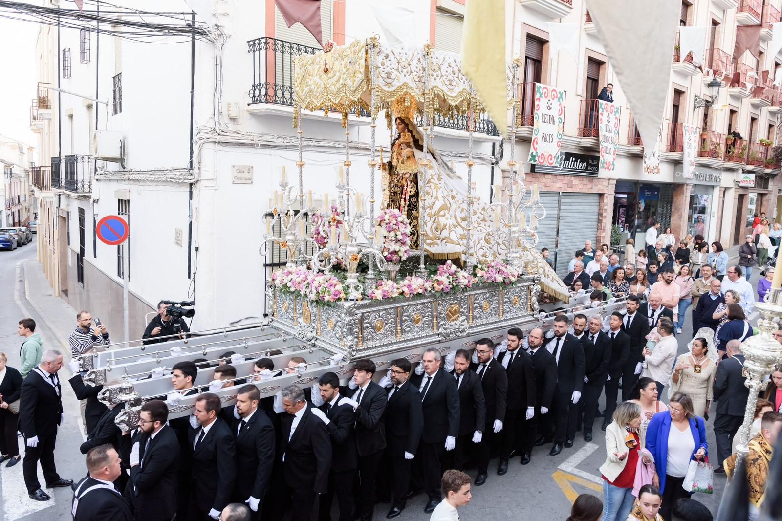 Las mejores imágenes de la procesión de clausura del Año Jubilar de la Virgen del Carmen en Rute
