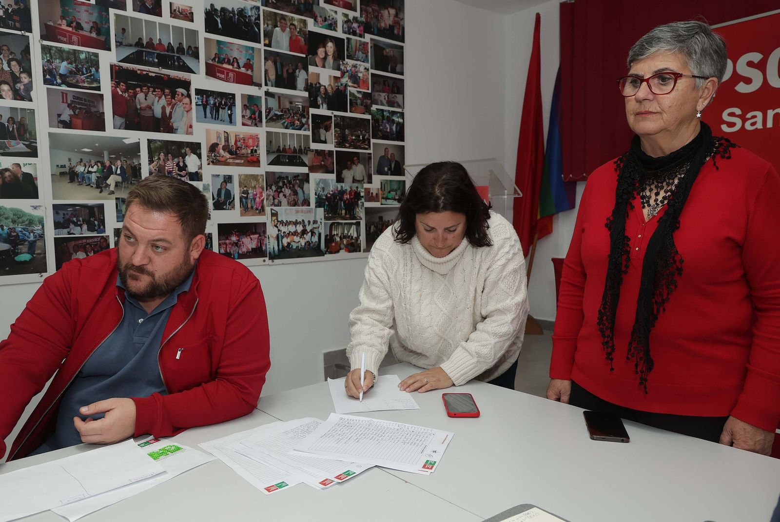La reelección de Juan Carlos Ruiz Boix como secretario general del PSOE de Cádiz, en imágenes