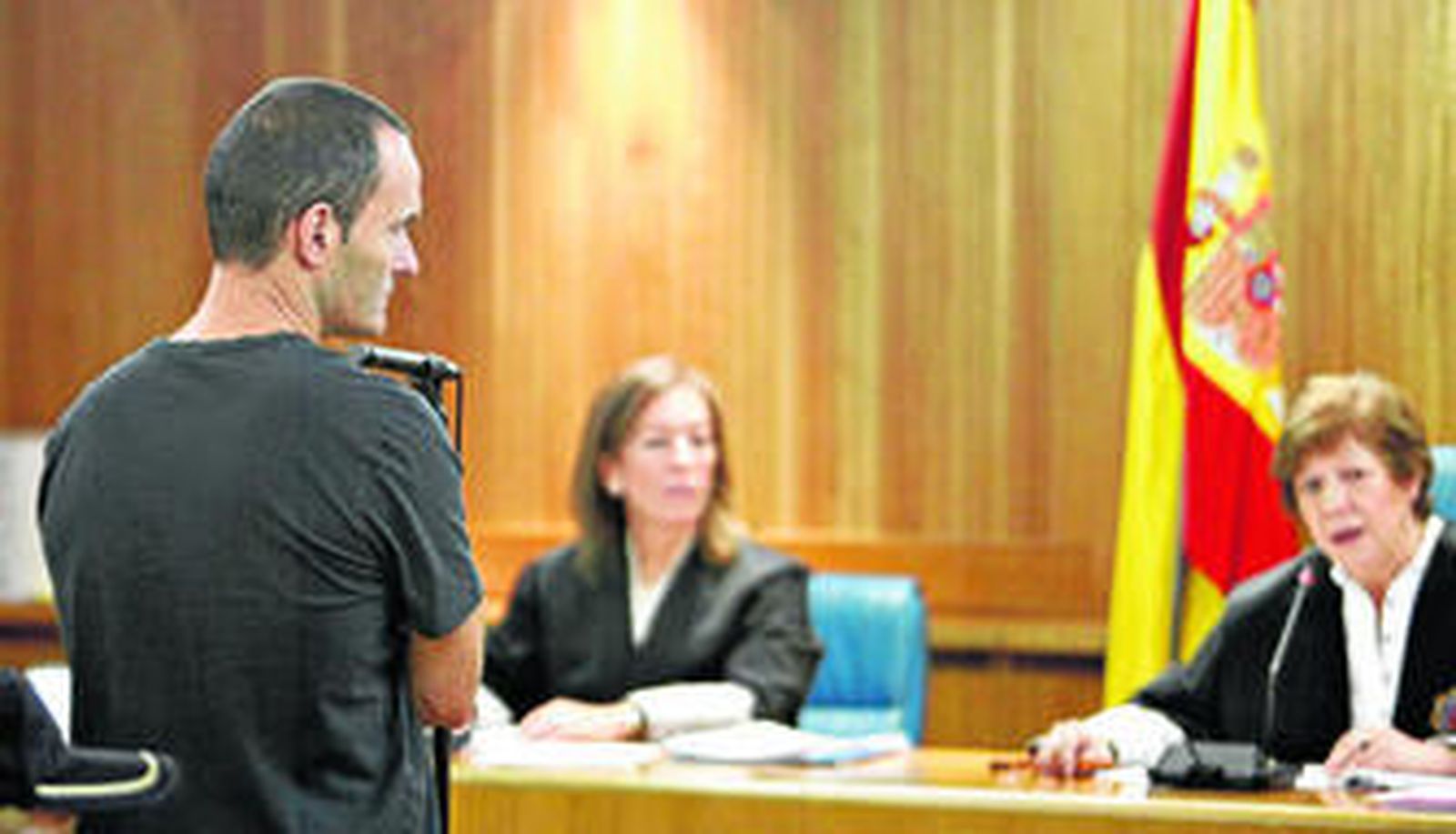 El ex jefe militar de ETA Juan Antonio Olarra Guridi, en un momento del juicio.