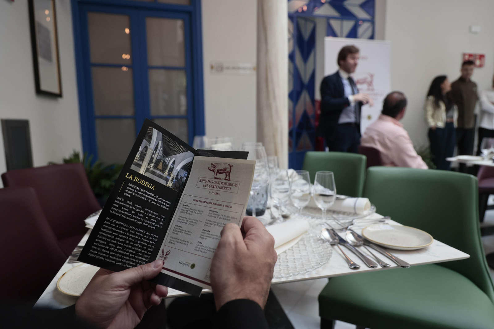 Presentación Jornadas gastronómicas cerdo ibérico en el Hotel Vincci