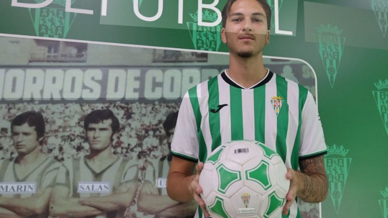 Borja Garcìa, baja por sanción en el Córdoba B ante la Balompédica