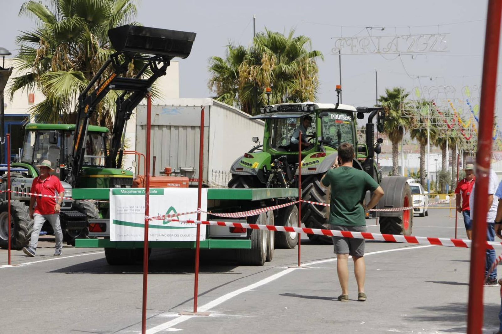 El concurso de manejo de tractor con remolque de Hinojosa del Duque, en imágenes