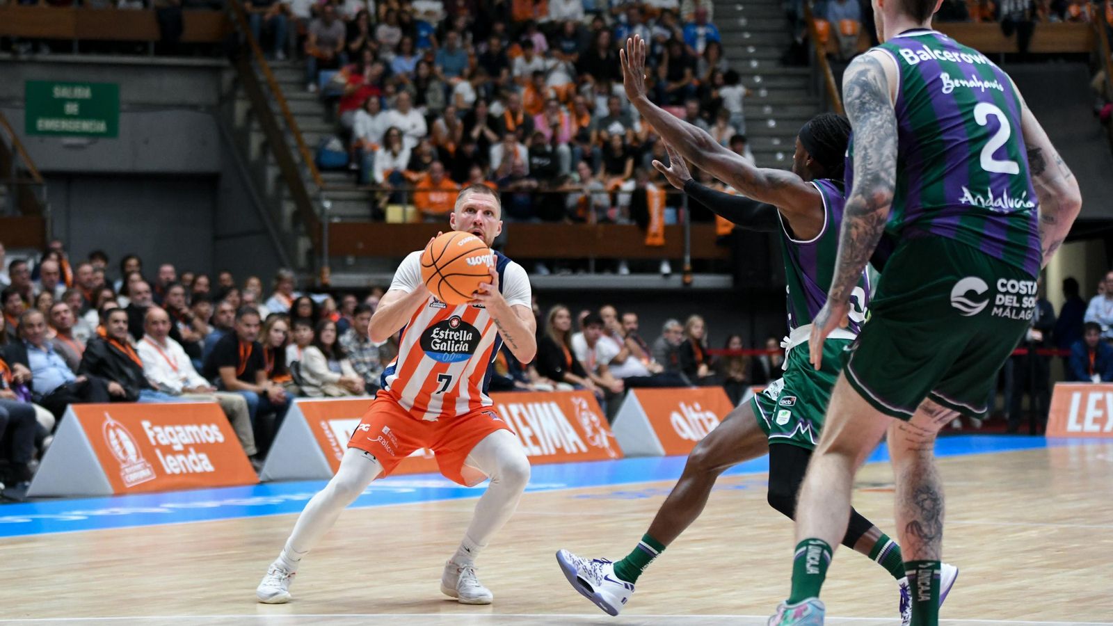 El Leyma Coruña-Unicaja, en fotos