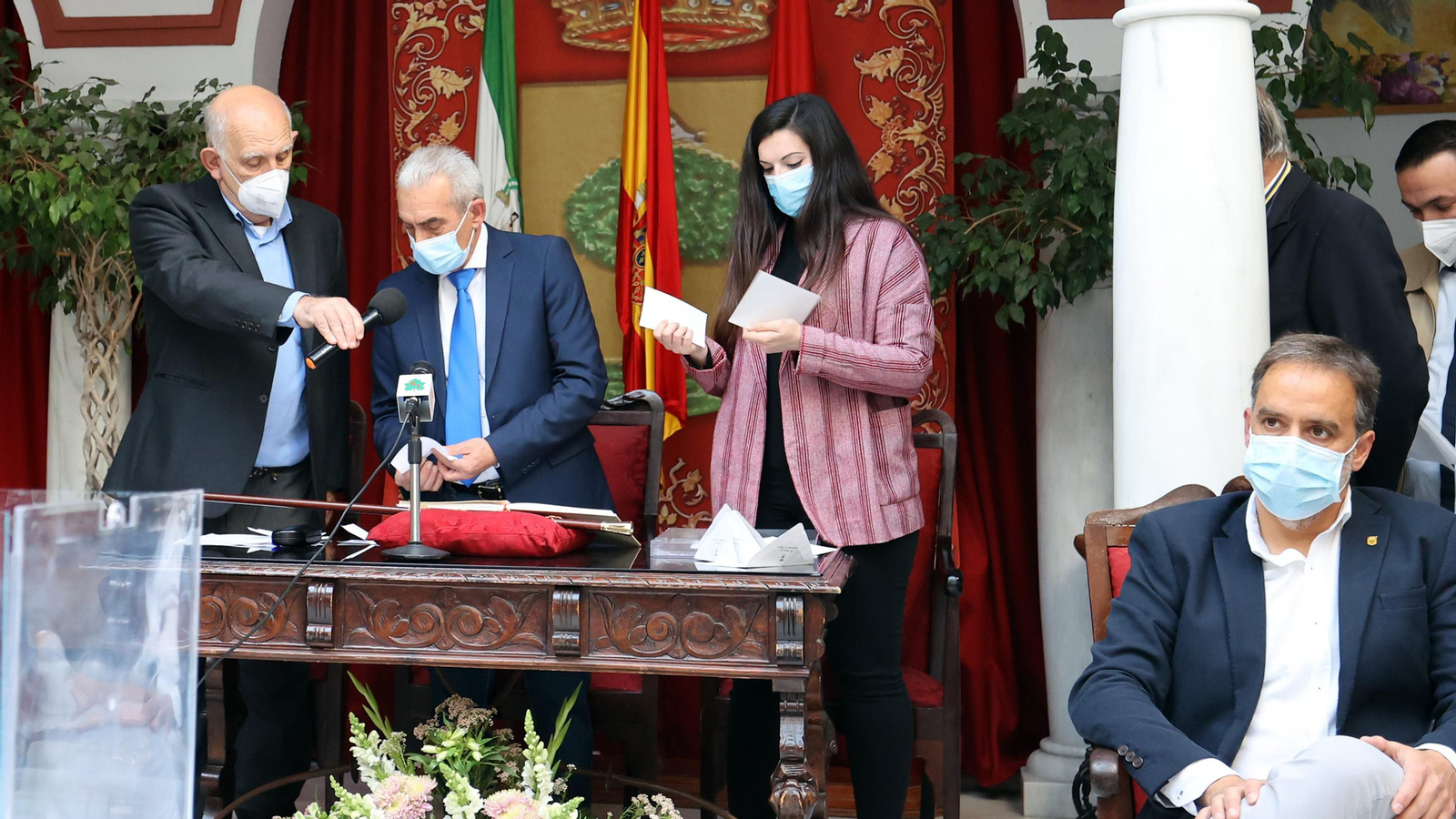 Imágenes de la toma de posesión de Ramón Galán como Alcalde de Trebujena