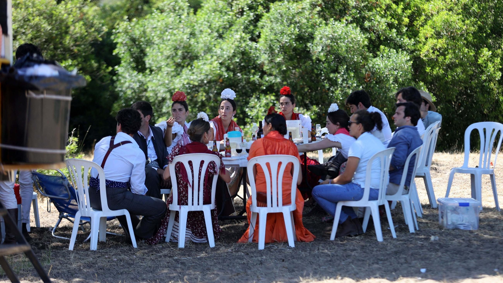 Jueves de camino de la Hdad de Jerez por el Coto Doñana