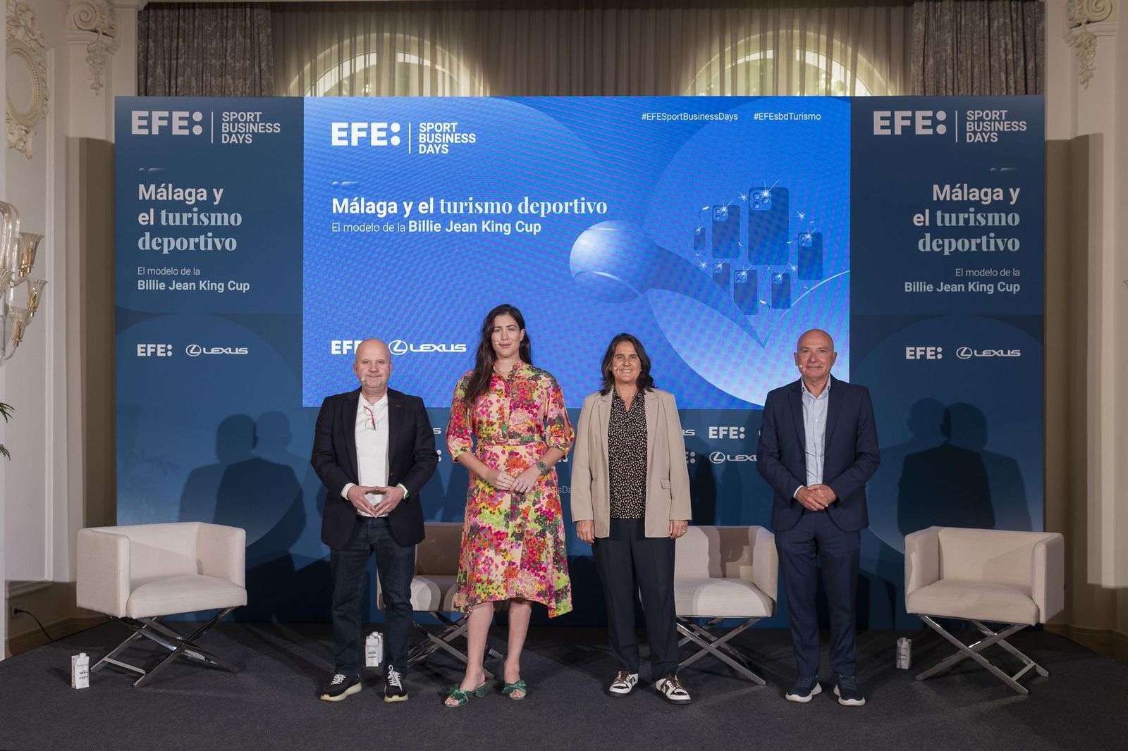 Las fotos del foro 'Málaga y el turismo deportivo. El modelo de la Billie Jean King Cup' organizado por EFE