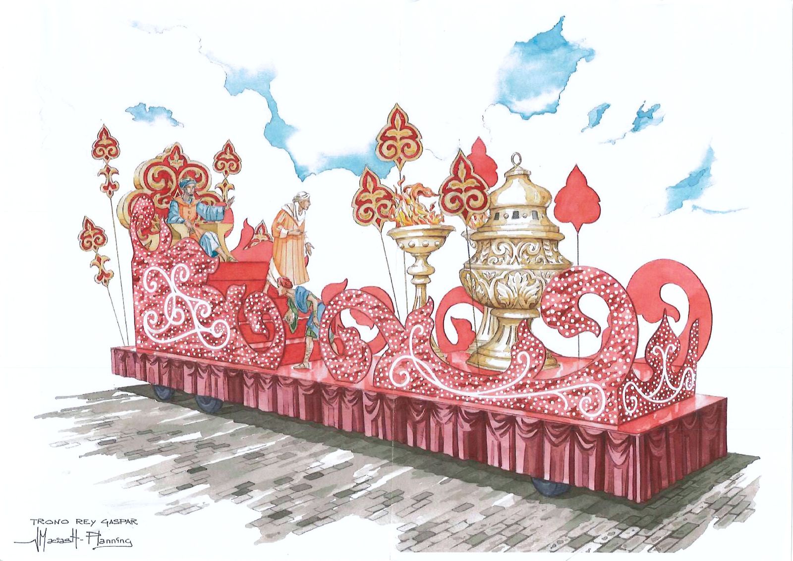 Así son las carrozas de la Cabalgata de Reyes de Cádiz 2023