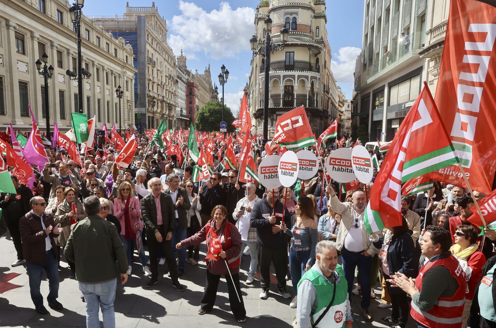Manifestación día internacional del Trabajo