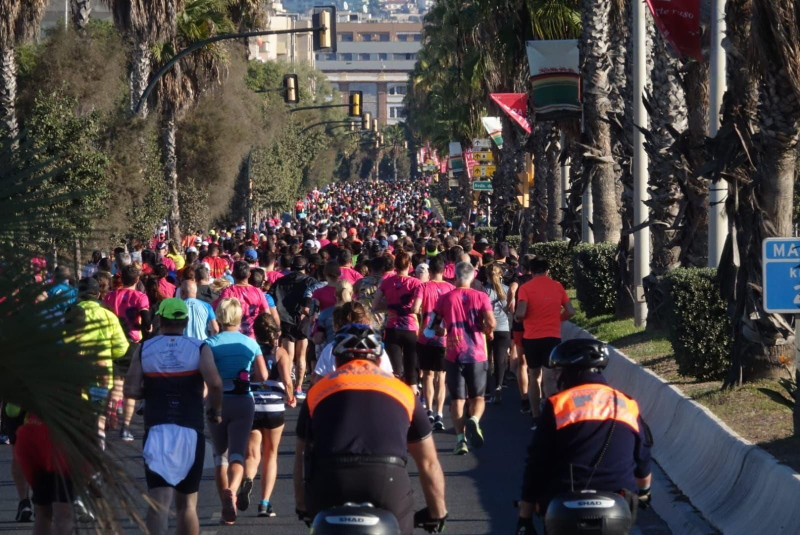 Las fotos de la Media Maratón de Málaga 2021