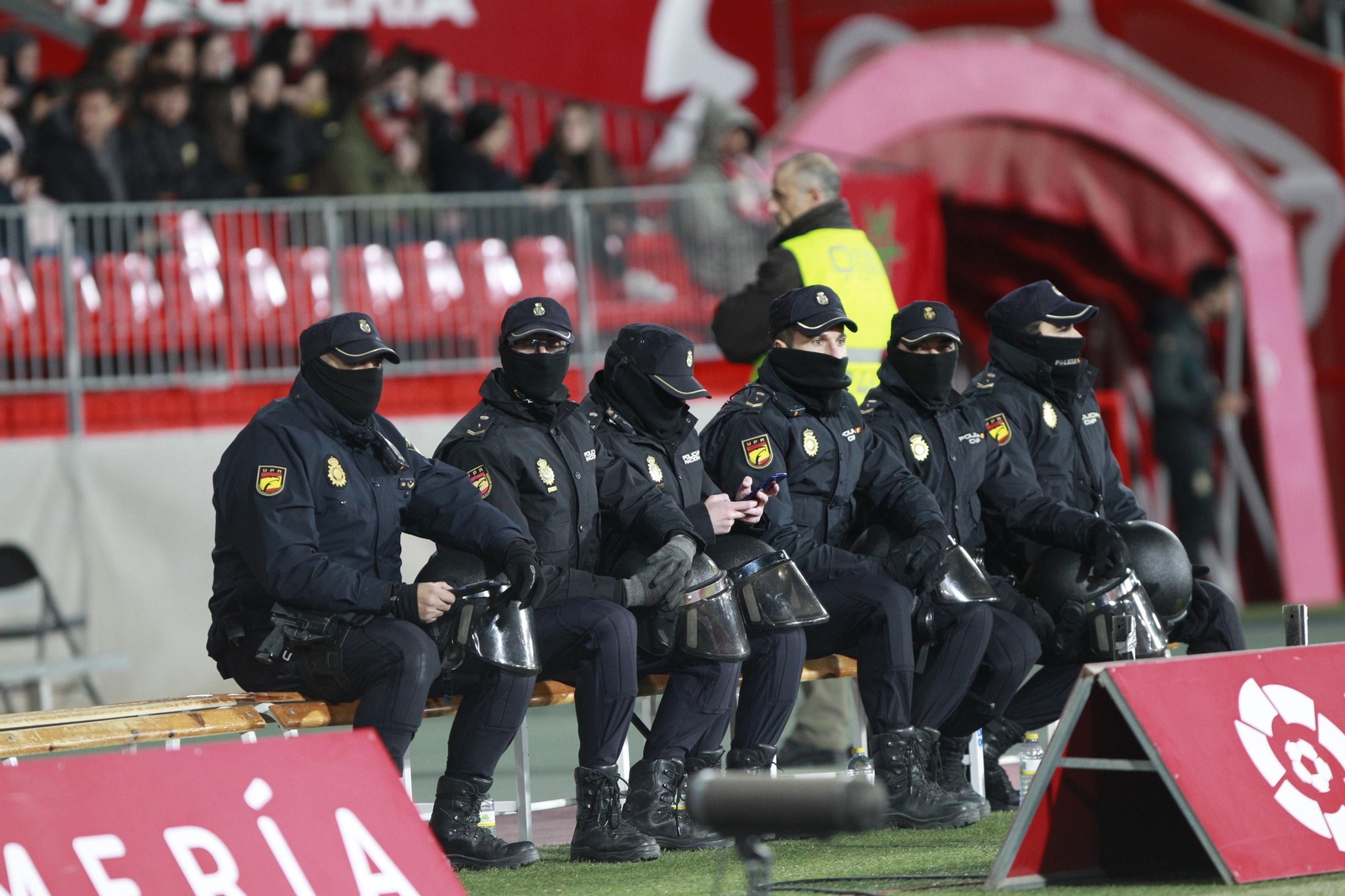 Imágenes del partido U.D. Almería-R.C.D. Espanyol