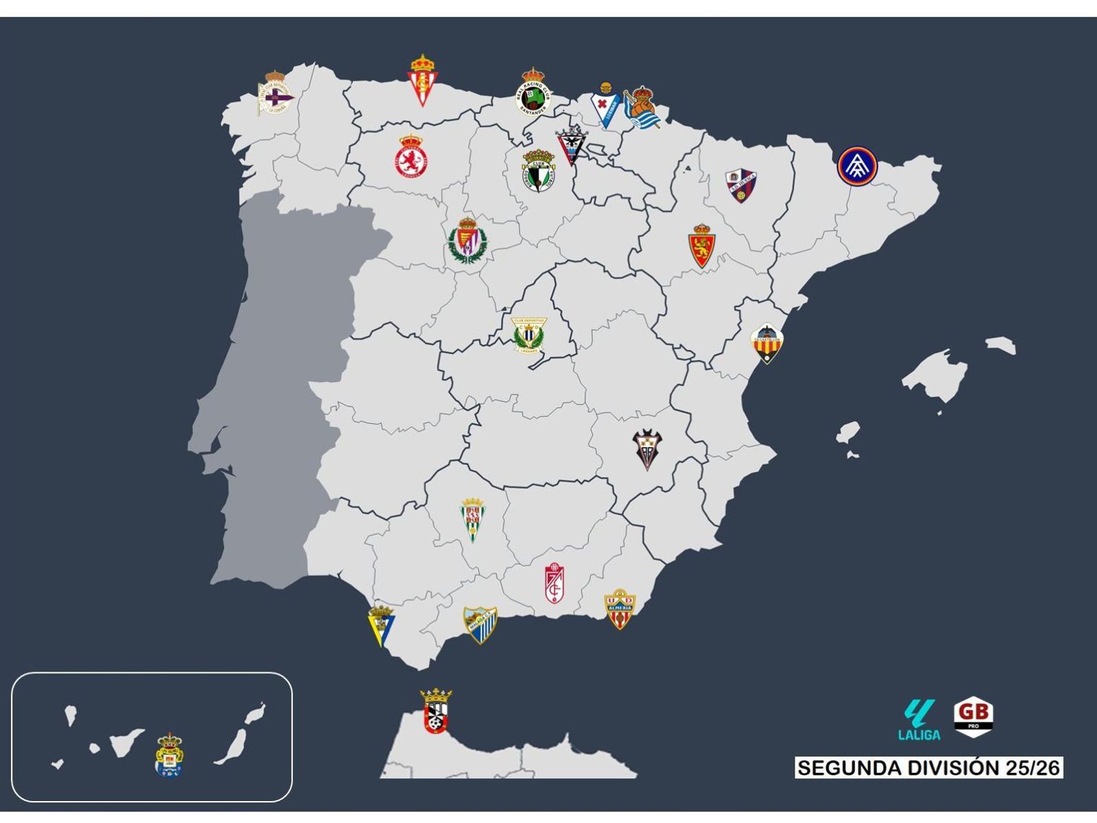 El nuevo mapa de la categoría de plata para la campaña 2025-2026 El nuevo mapa de la categoría de plata para la campaña 2025-2026