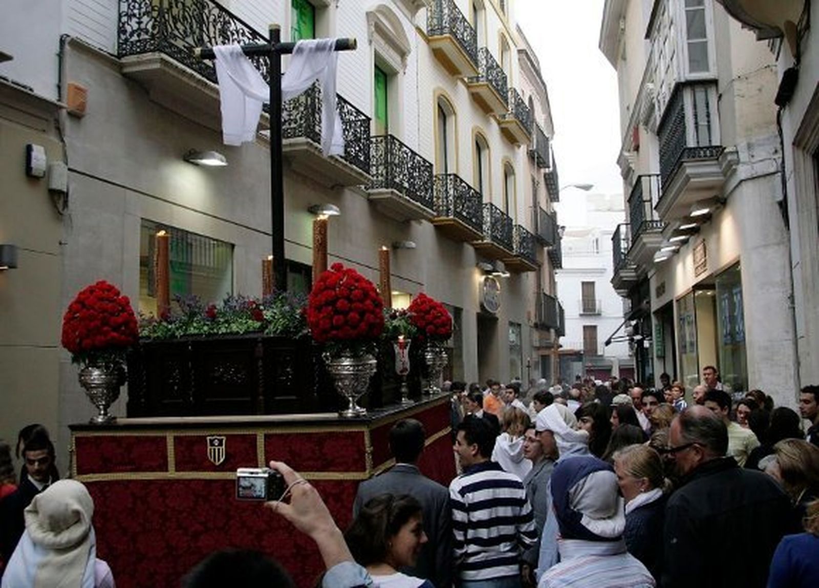 Verbenas en torno a la Cruz