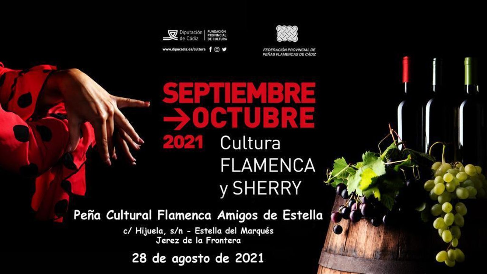 Imagen del cartel anunciador. Imagen del cartel anunciador.